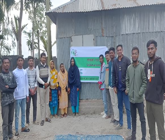 Shawl Distribution Photo