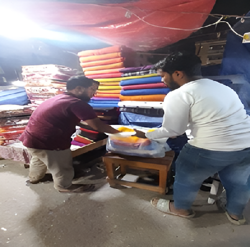 Shawl Distribution Photo