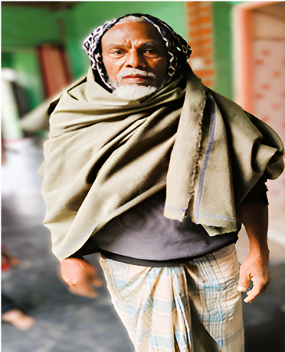 Shawl Distribution Photo